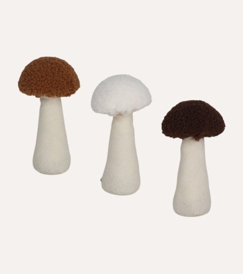 Figura Decorativa Seta Otoñal de Tela