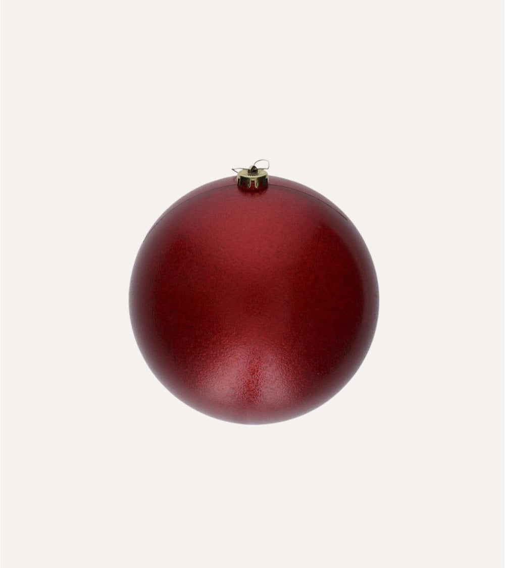 Bola Navideña con Glitter para Árbol