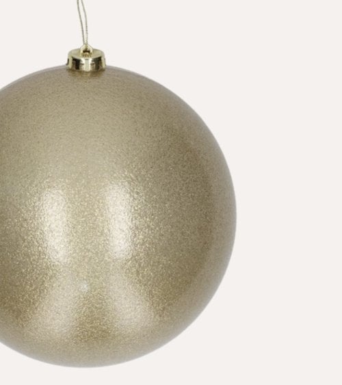 Bola Navideña con Glitter para Árbol