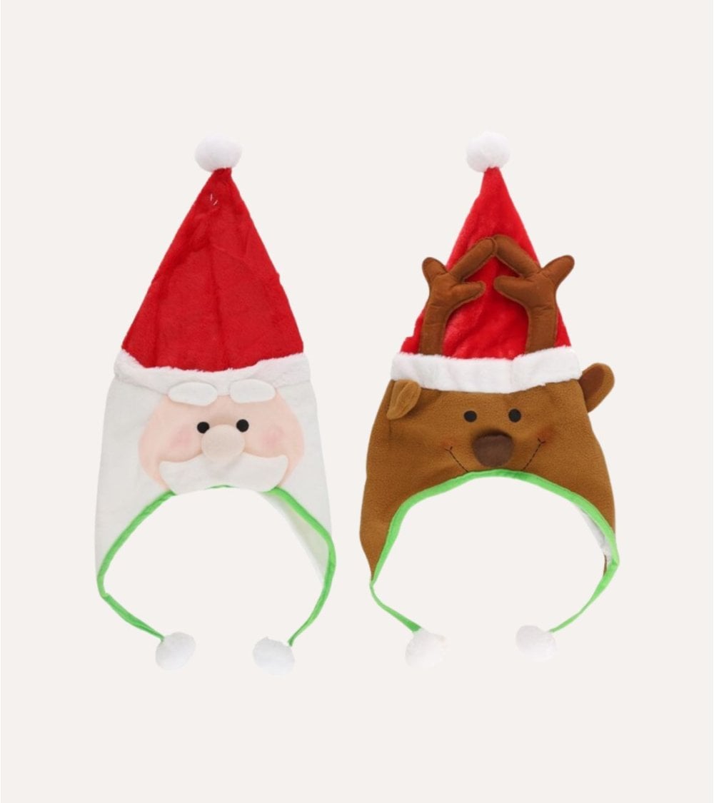 Gorro de Figuras Navideñas para Adulto