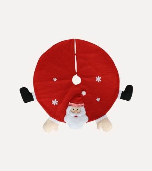 Alfombra para Árbol de Navidad de Papá Noel 3D