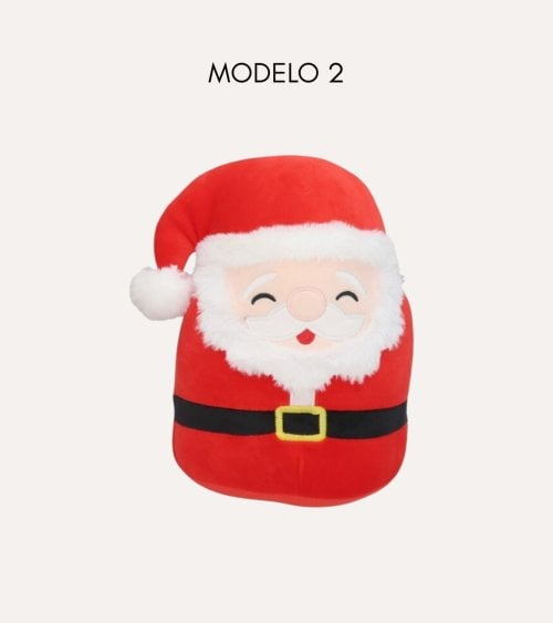 Peluche Squishy de Personaje Navideño de Poliéster