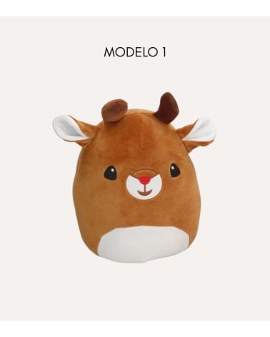 Peluche Squishy de Personaje Navideño de Poliéster