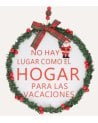 Colgante de Mensaje Navideño Redondo para Árbol