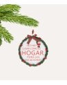Colgante de Mensaje Navideño Redondo para Árbol