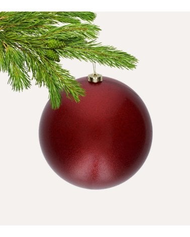 Bola Navideña con Glitter para Árbol