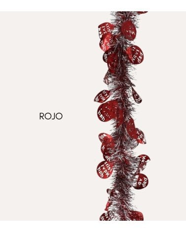 Boa Espumillón Bola de Navidad para Árbol