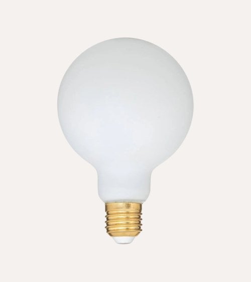 Bombilla Decorativa Globo Opaline G95
