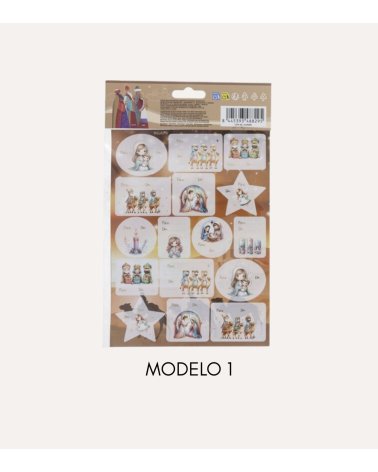 Pegatinas para Regalos de Navidad Oriente