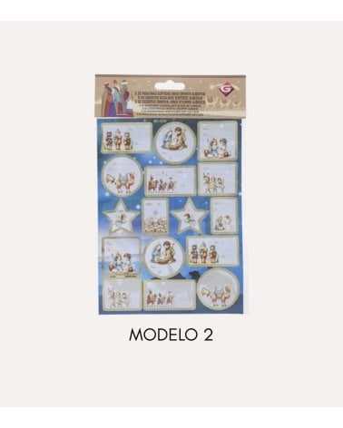 Pegatinas para Regalos de Navidad Oriente