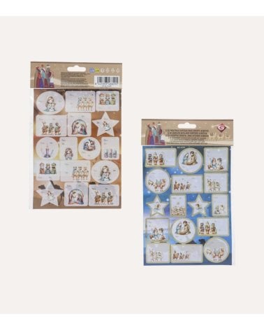 Pegatinas para Regalos de Navidad Oriente