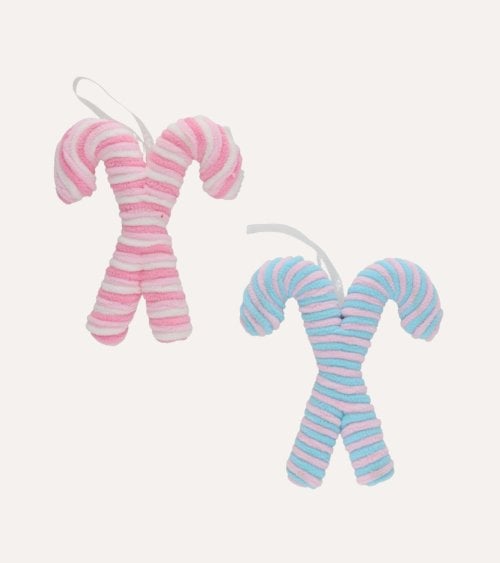 Colgante Navideño Bastón de Caramelo Candy para Árbol