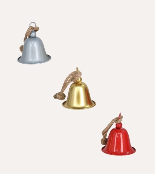 Colgante de Campana Decorativa Navideña de Metal