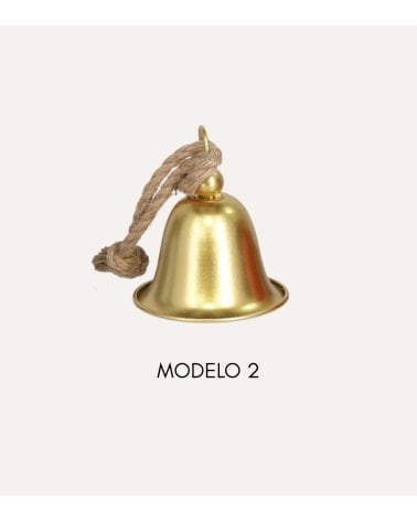 Colgante de Campana Decorativa Navideña de Metal