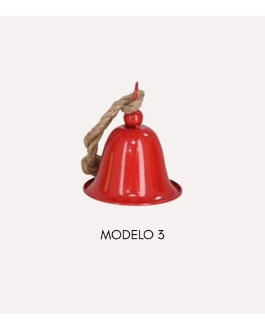 Colgante de Campana Decorativa Navideña de Metal