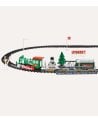 Circuito de Tren Navideño con LED y Música