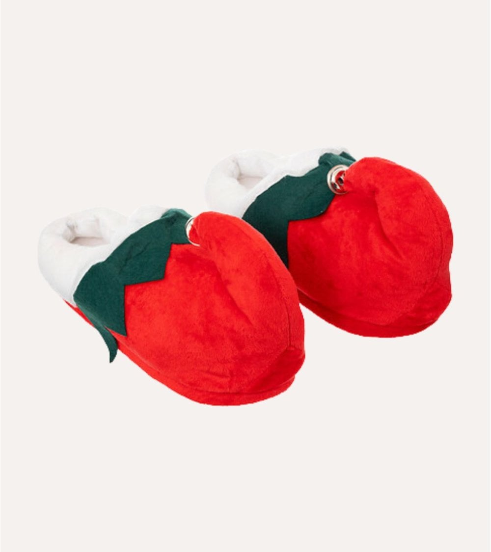 Zapatillas de Duende Navideño para Adultos