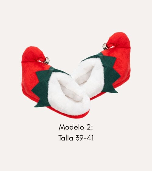 Zapatillas de Duende Navideño para Adultos