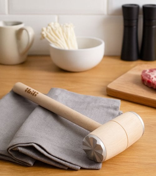 Mazo para Carne de Madera y Aluminio