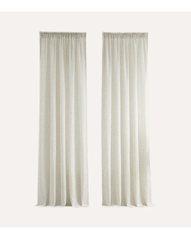 Visillo Línea Nature de Poliéster y Lino