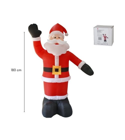 Hinchable Navideño de Papá Noel de Pie