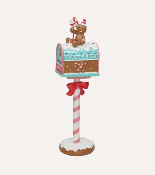 Buzón Navideño Galleta de Jengibre Candy