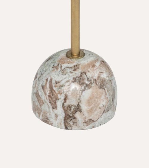 Mesa Auxiliar Nema de Mármol y Acero