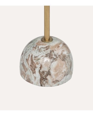 Mesa Auxiliar Nema de Mármol y Acero