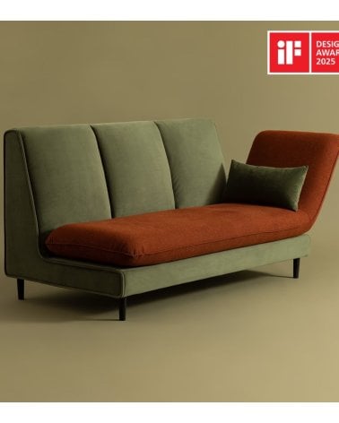 Sofá L'Échapée Matali Crasset de Madera de Pino