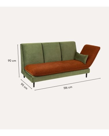 Sofá L'Échapée Matali Crasset de Madera de Pino