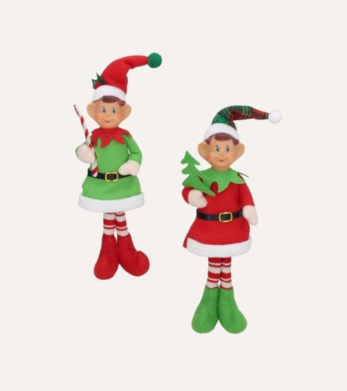 Elfo Navideño con Caramelo o Árbol de Pie