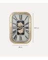 Reloj de Pared con Mecanismo Vintage de Hierro