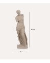 Figura Decorativa Diosa Venus de Resina