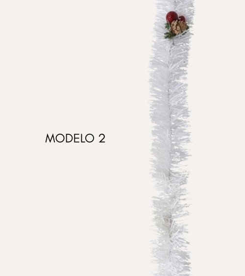 Boa Espumillon con Frutos de Navidad para Árbol