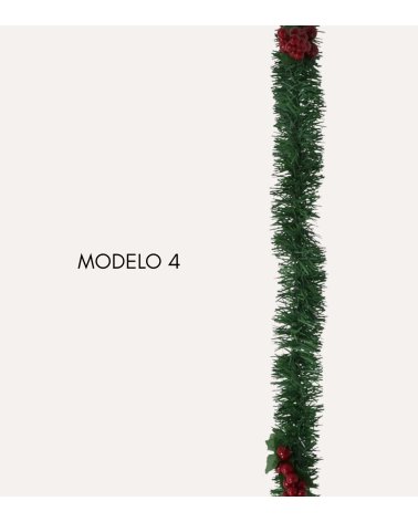 Boa Espumillon con Frutos de Navidad para Árbol