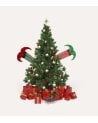 Patas de Elfo con Palo para Árbol Navideño