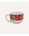 Taza Jumbo con Belén Navideño de Cerámica