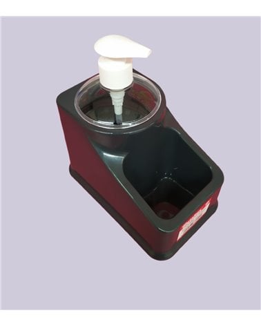 Estropajero con Dispensador de Jabón de Cocina
