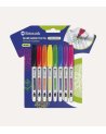 Set de 8 Rotuladores para Textil Permanentes