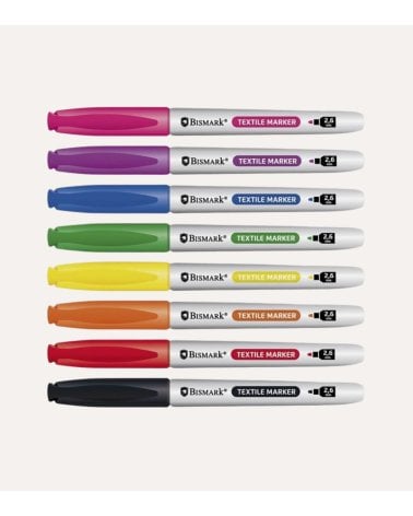 Set de 8 Rotuladores para Textil Permanentes