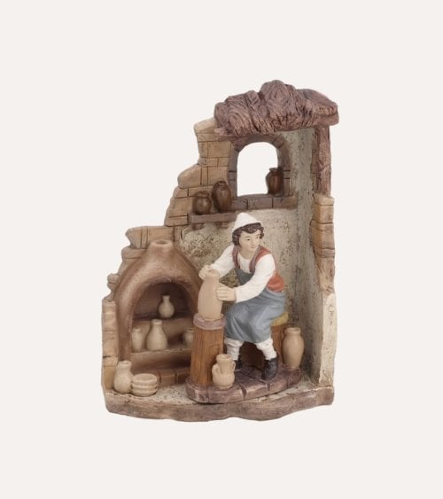 Figura de Alfarero para Belén Navideño