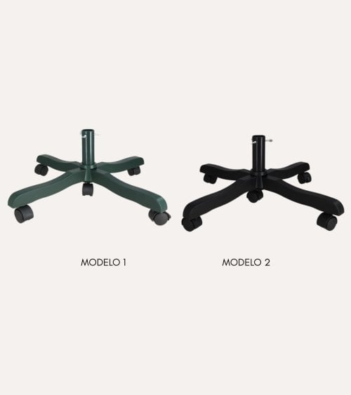 Soporte para Árbol con Ruedas de Plástico