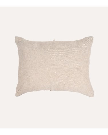 Cojín Rectangular Línea Fina de Algodón y Poliéster