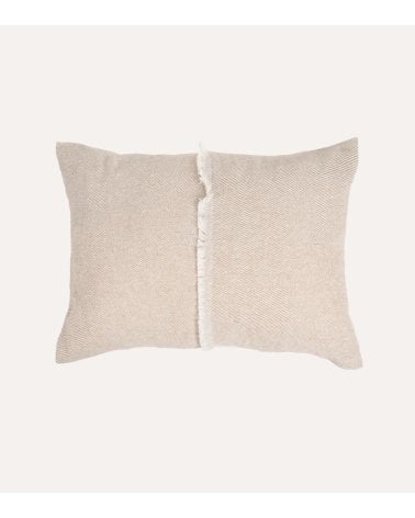 Cojín Rectangular Línea Fina de Algodón y Poliéster