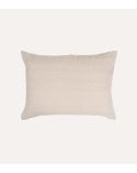 Cojín Rectangular Tejido Fino de Algodón y Poliéster