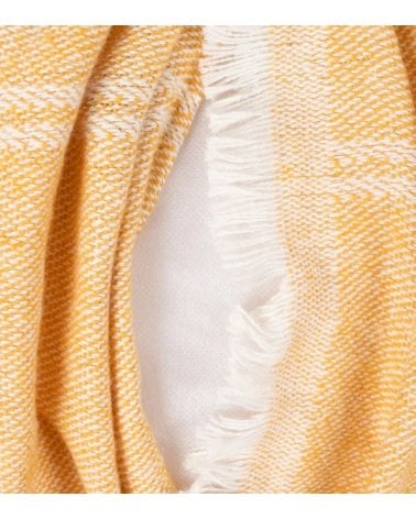 Cojín Rectangular a Cuadros de Algodón y Poliéster