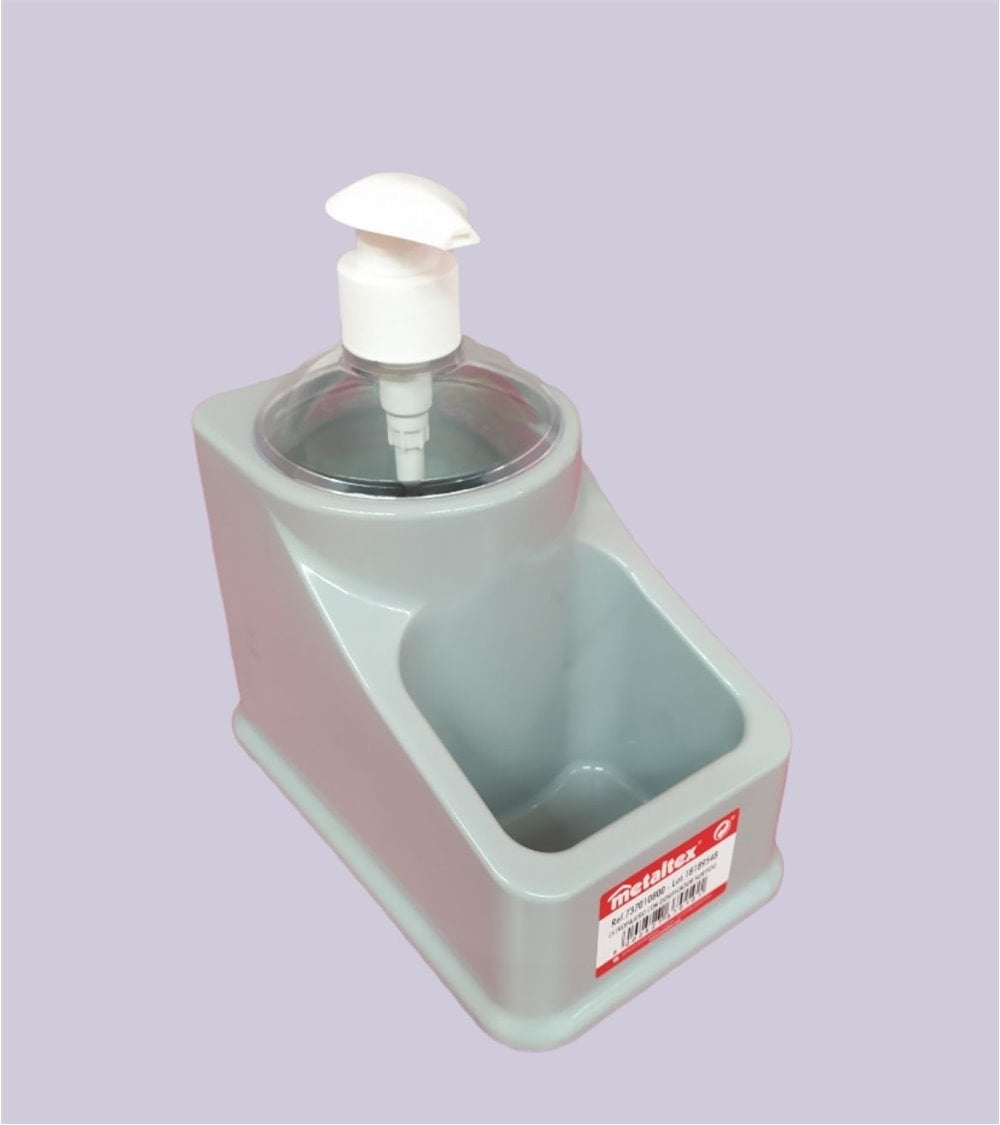 Estropajero con Dispensador de Jabón de Cocina
