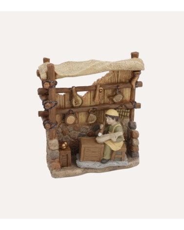 Figura de Lutier en Taller para Belén Navideño