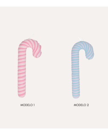 Colgante de Bastón de Caramelo en Espiral para Árbol