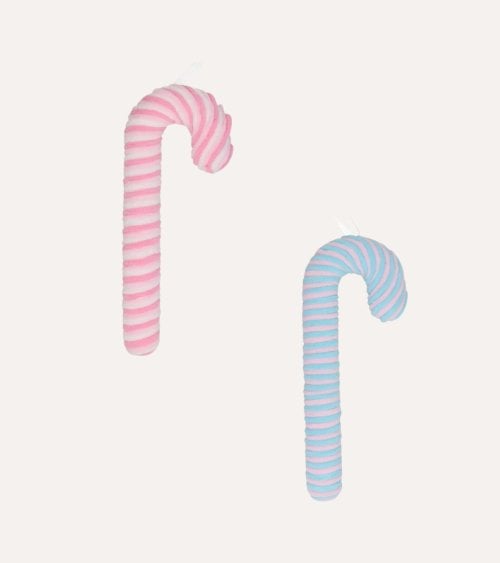 Colgante de Bastón de Caramelo en Espiral para Árbol